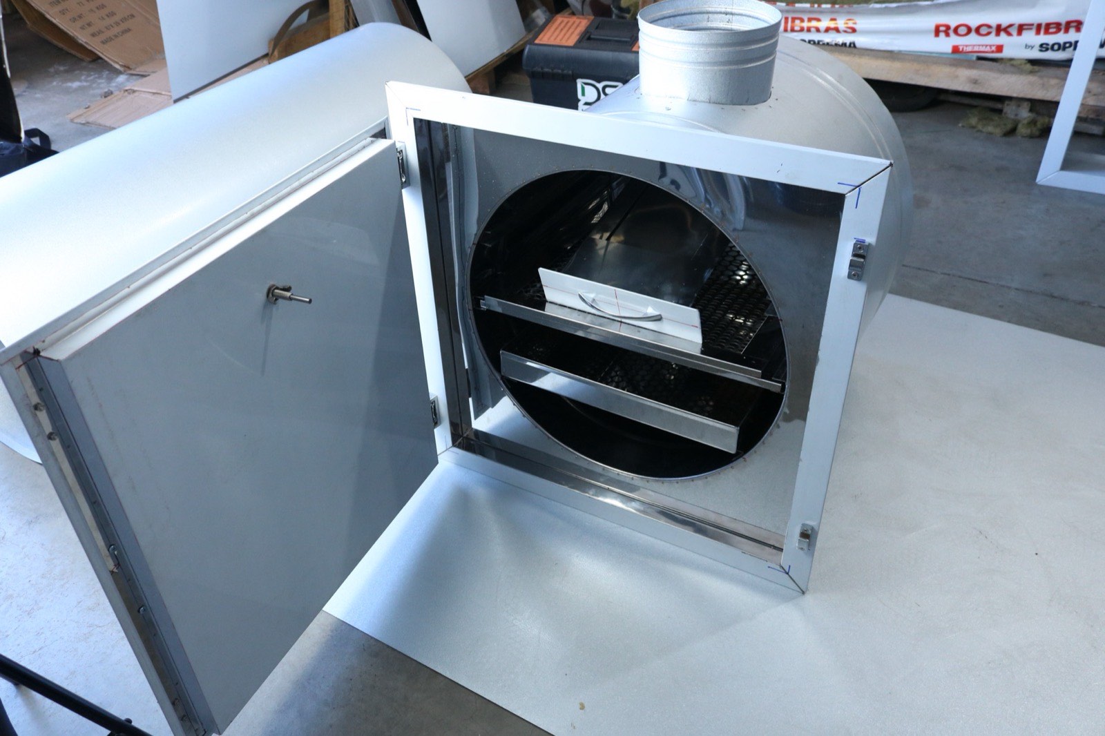 Forno industrial em aço inox